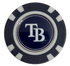 Officially Licensed Tampa Bay Rays Poker Chip Golf Ball Marker