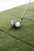 Beaver Tail Hitting Strip (30 x 12in) - The Most Realistic Golf Simulator Hitting Mat Strip for Joint Injury Prevention