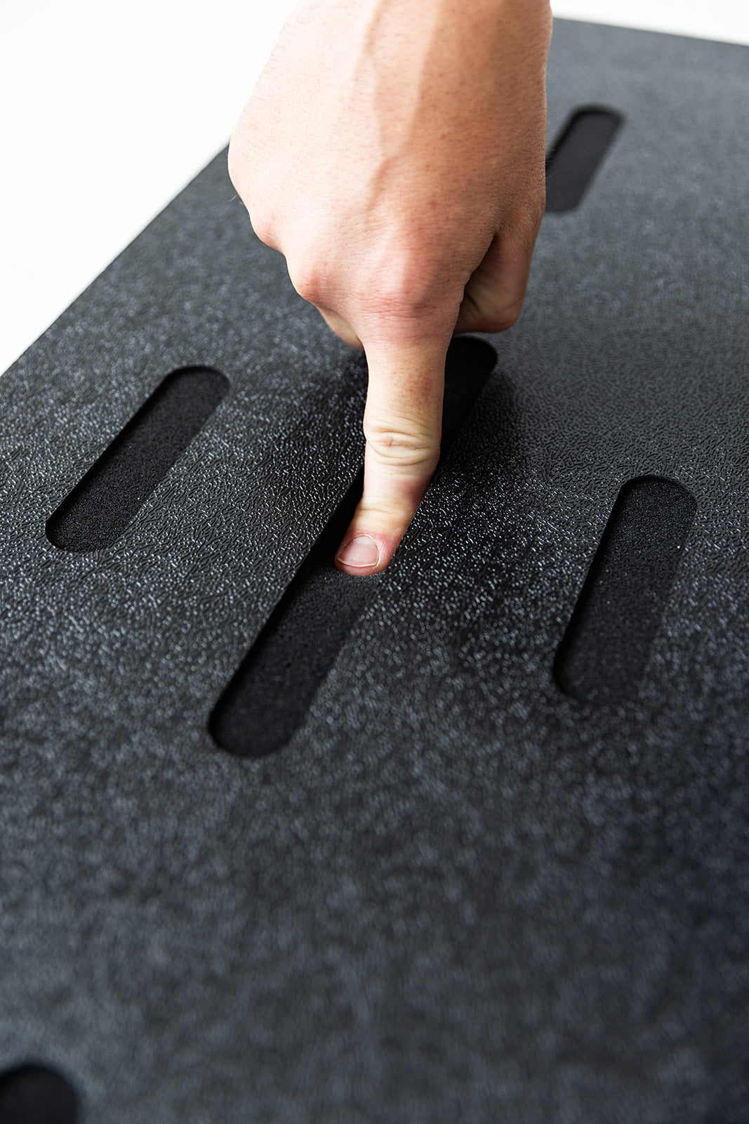 Beaver Tail Double Wide Golf Simulator Mat (4ft x 8.25ft) with the Most Realistic Hitting Strip Insert for Joint Injury Prevention