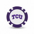 TCU Horned Frogs Officially Licensed Poker Chip Ball Marker