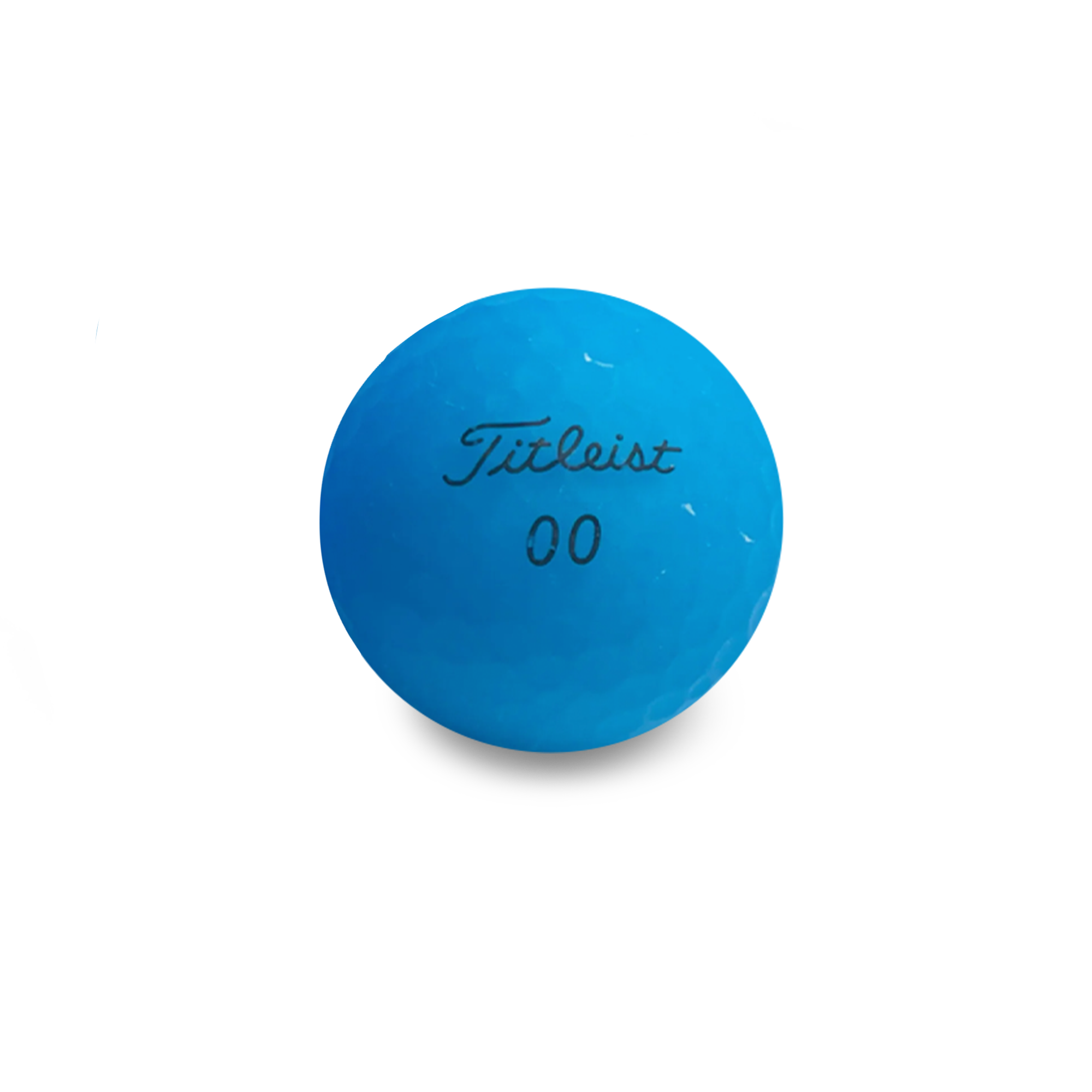 Used Titleist Velocity Matte Blue Golf Balls - 1 Dozen