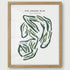 TPC Deere Run, Illinois - Printed Golf Courses