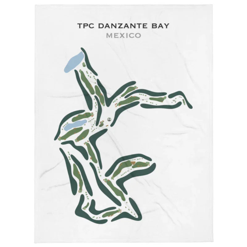 TPC Danzante Bay, Mexico - Printed Golf Course