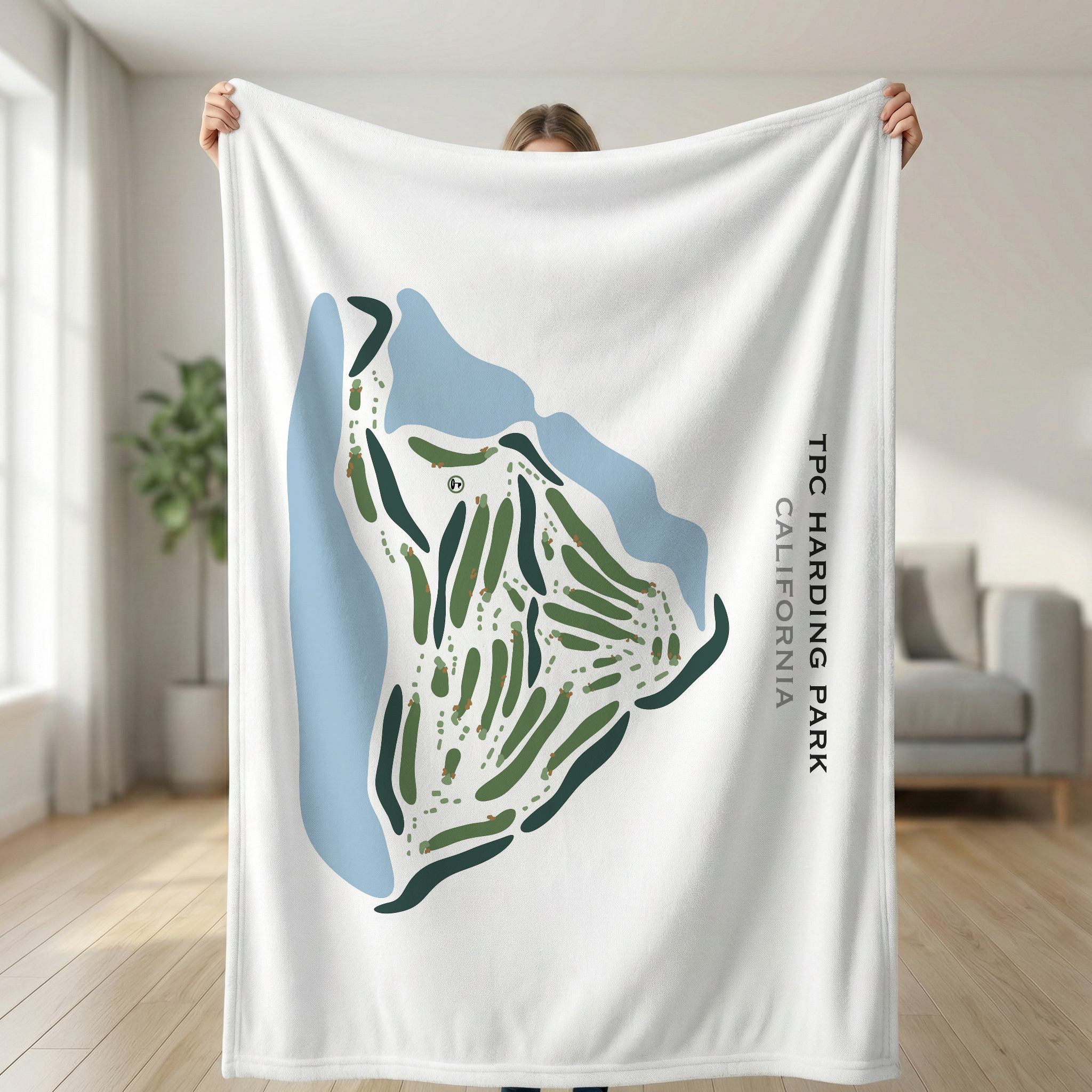 TPC Harding Park, San Francisco - Printed Golf Courses