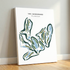 TPC Sawgrass Golf Course, Ponte Verda Beach Florida - Printed Golf Courses