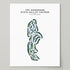 TPC Sawgrass Dye's Valley Course, Florida - Printed Golf Courses