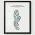 TPC Sawgrass Dye's Valley Course, Florida - Printed Golf Courses