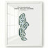 TPC Sawgrass Dye's Valley Course, Florida - Printed Golf Courses