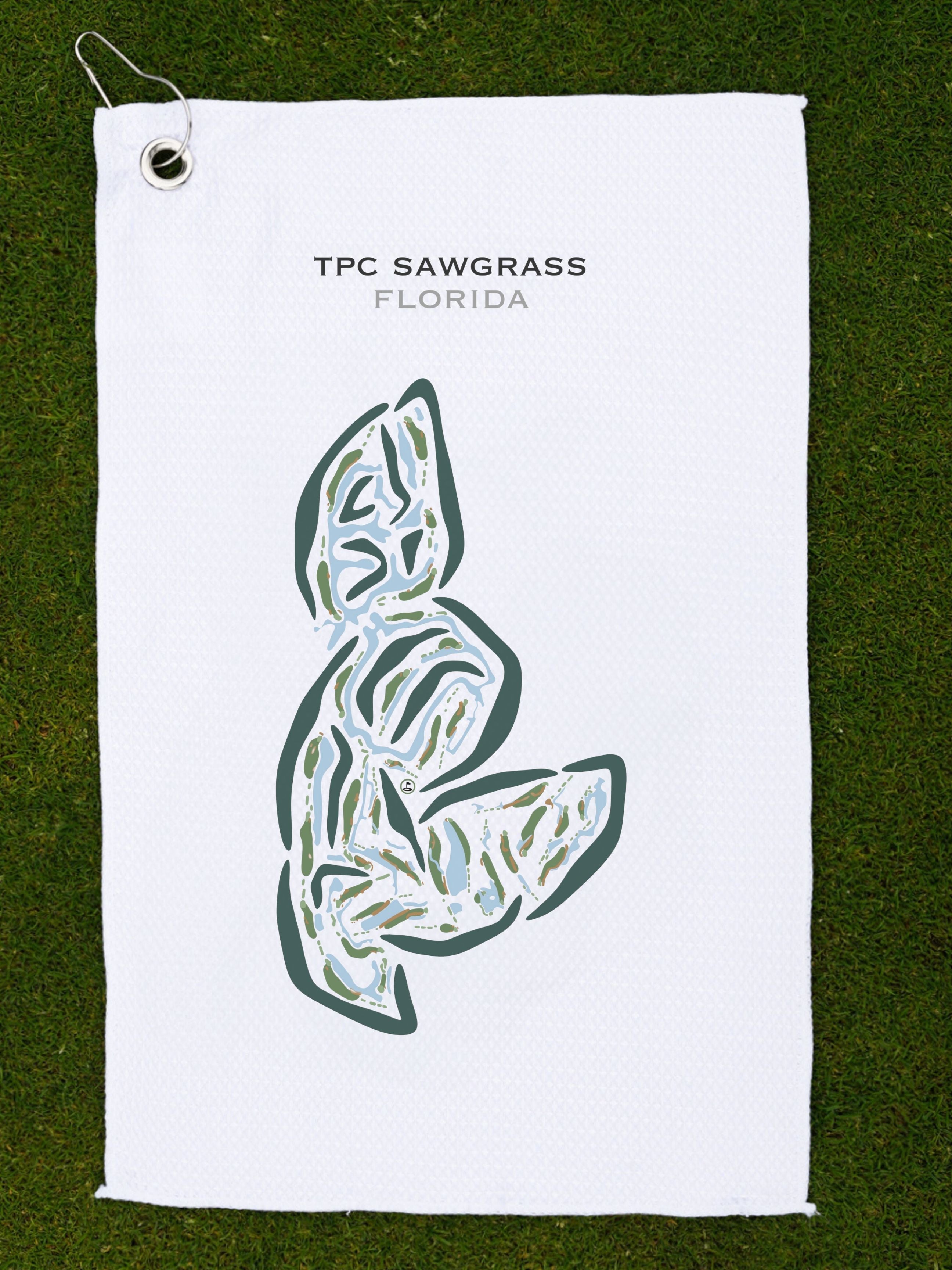 TPC Sawgrass - Dye's Valley Course and The Players Stadium Courses, Florida - Printed Golf Courses
