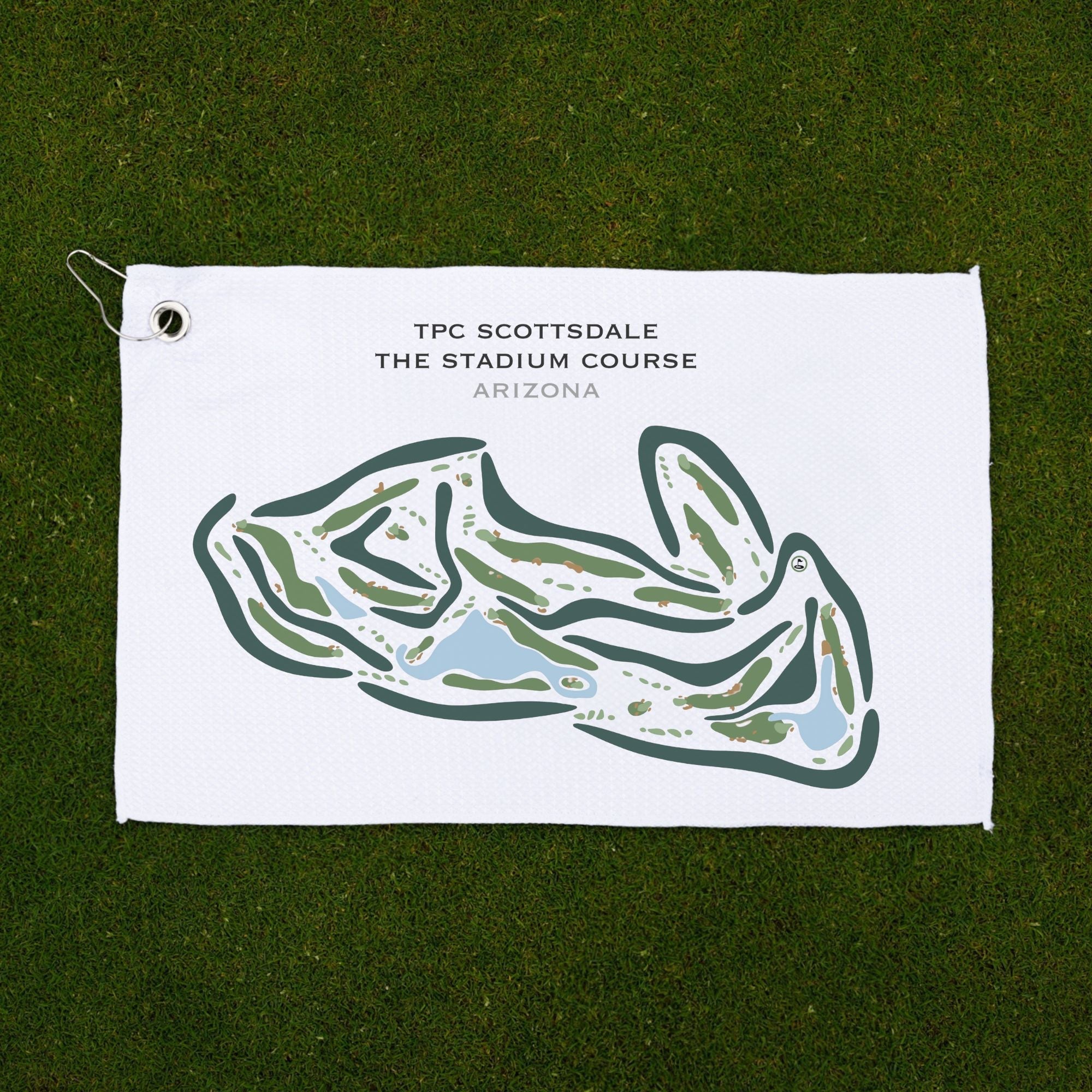 TPC Scottsdale Stadium Course, Arizona - Printed Golf Courses