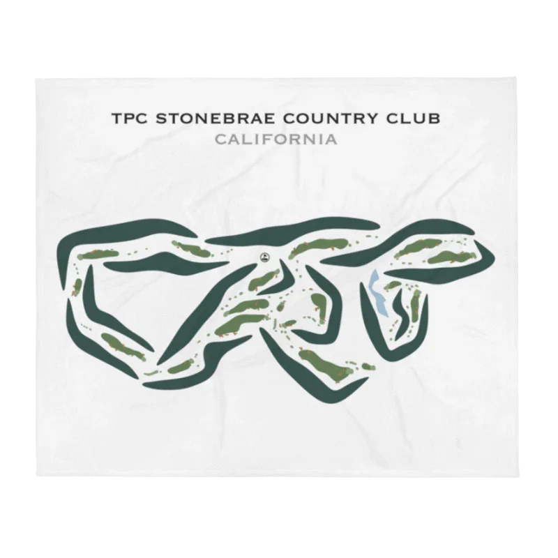 TPC Stonebrae Country Club, California - Printed Golf Courses