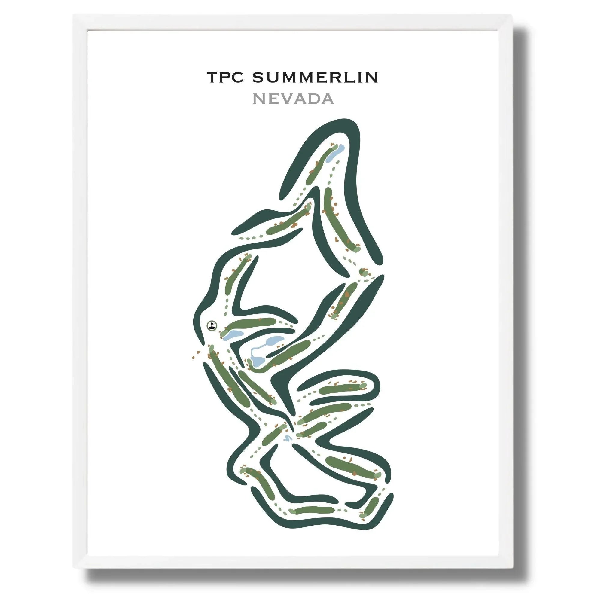 TPC Summerlin, Nevada - Printed Golf Courses