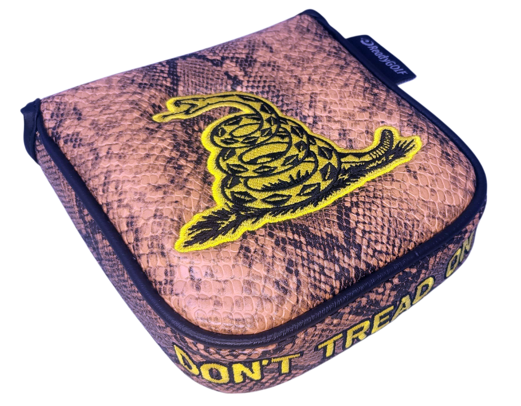 L.A.B. DF2.1 Embroidered Center-Shafted Putter Cover by ReadyGOLF - Don't Tread On Me