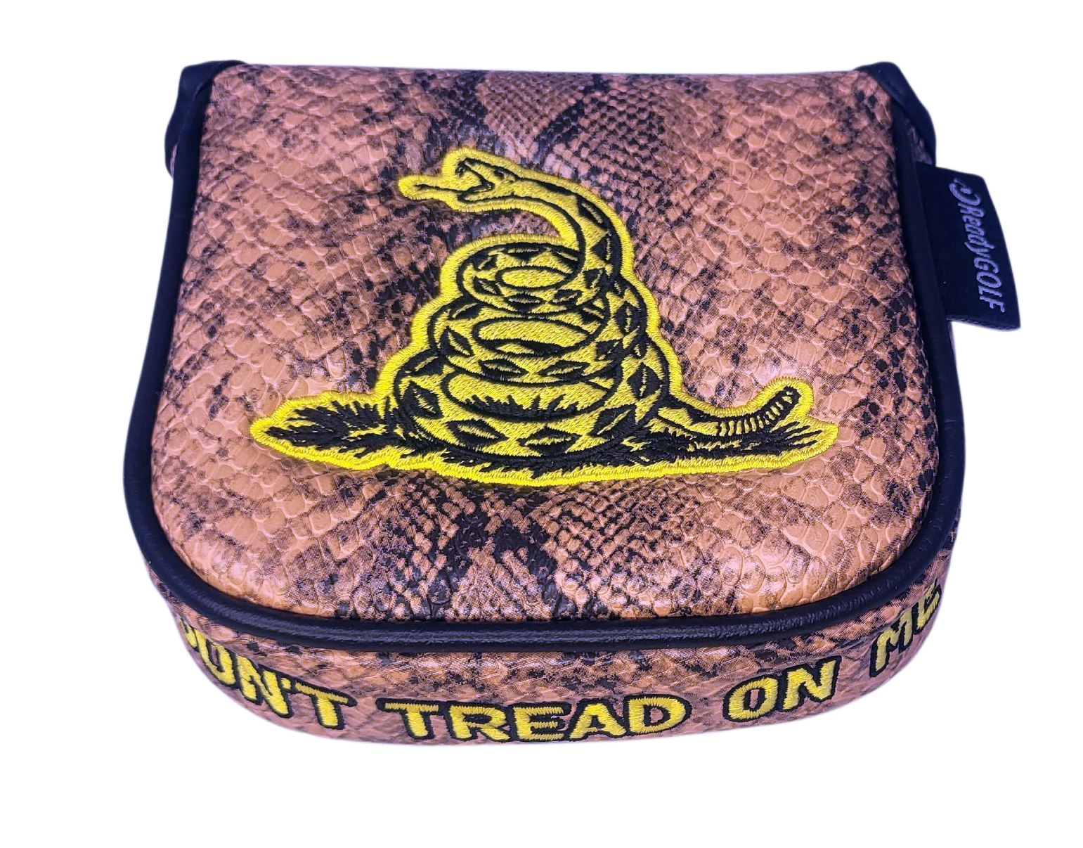 L.A.B. DF3 Embroidered Center-Shafted Putter Cover by ReadyGOLF - Don't Tread On Me