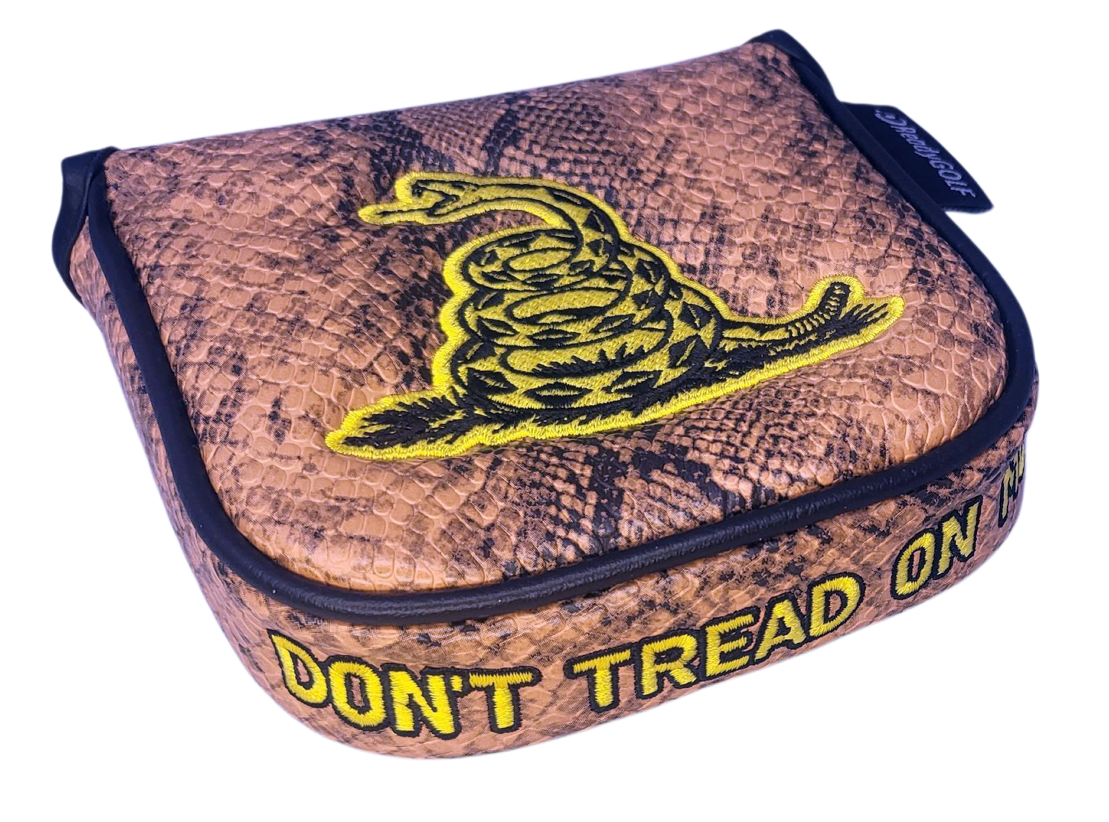 L.A.B. DF3 Embroidered Center-Shafted Putter Cover by ReadyGOLF - Don't Tread On Me
