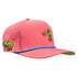 Tree Frog Golf Hat | Snapback Cap | Built-in Magnetic Ball Marker Holder + Marker Included | Adjustable | Red Eyed