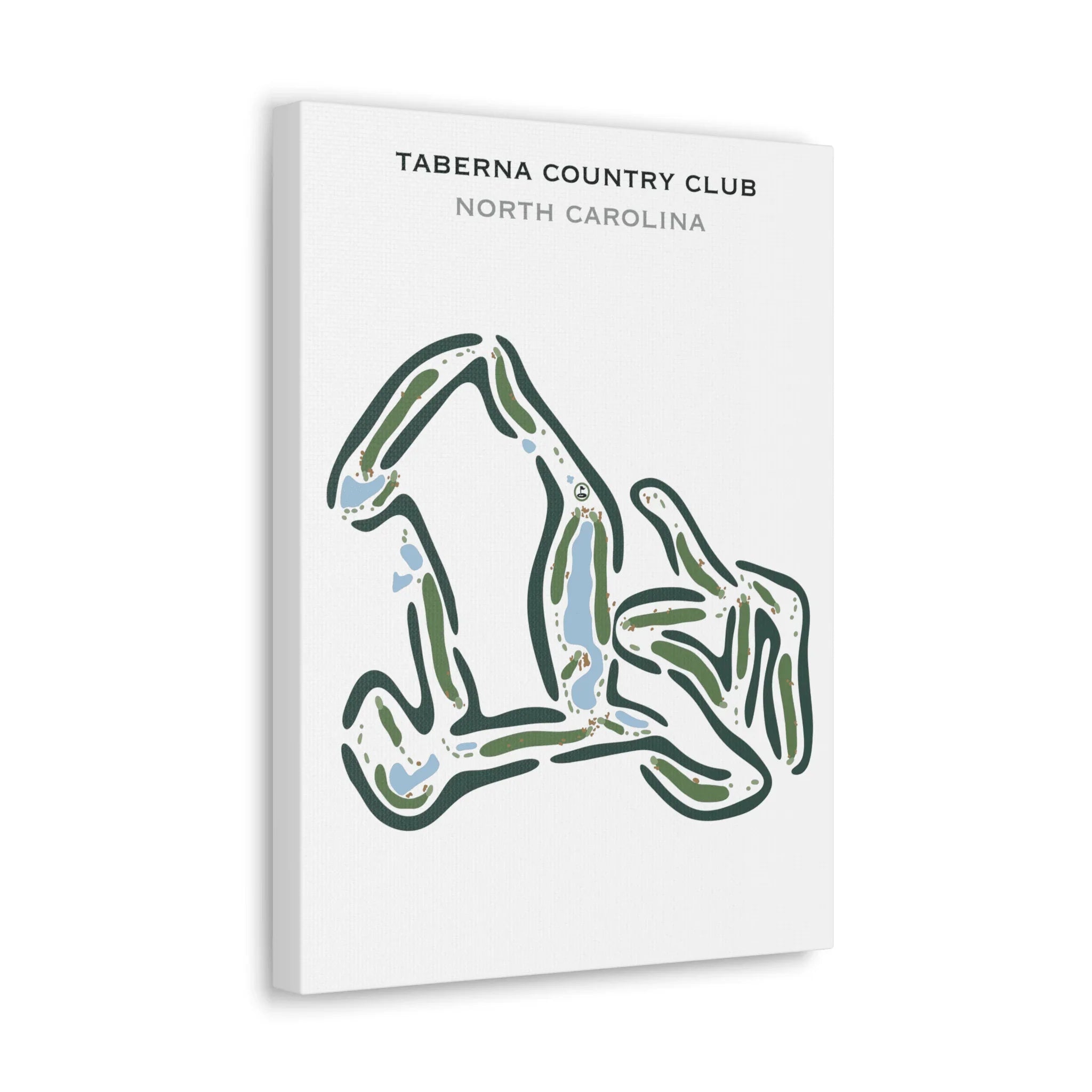 Taberna Country Club, North Carolina - Printed Golf Courses
