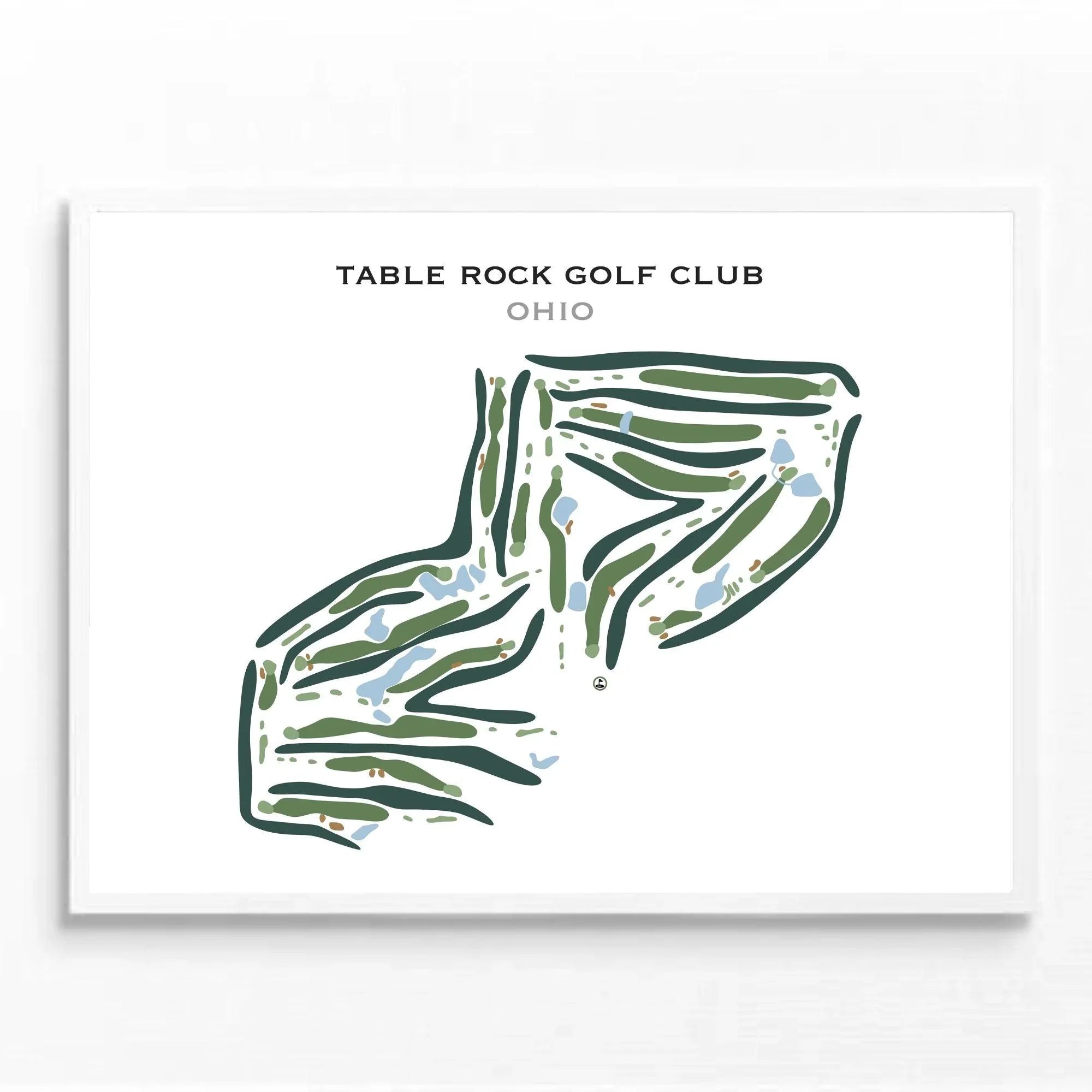 Table Rock Golf Club, Ohio - Printed Golf Courses