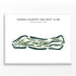 Tacoma Country & Golf Club, Washington - Printed Golf Courses