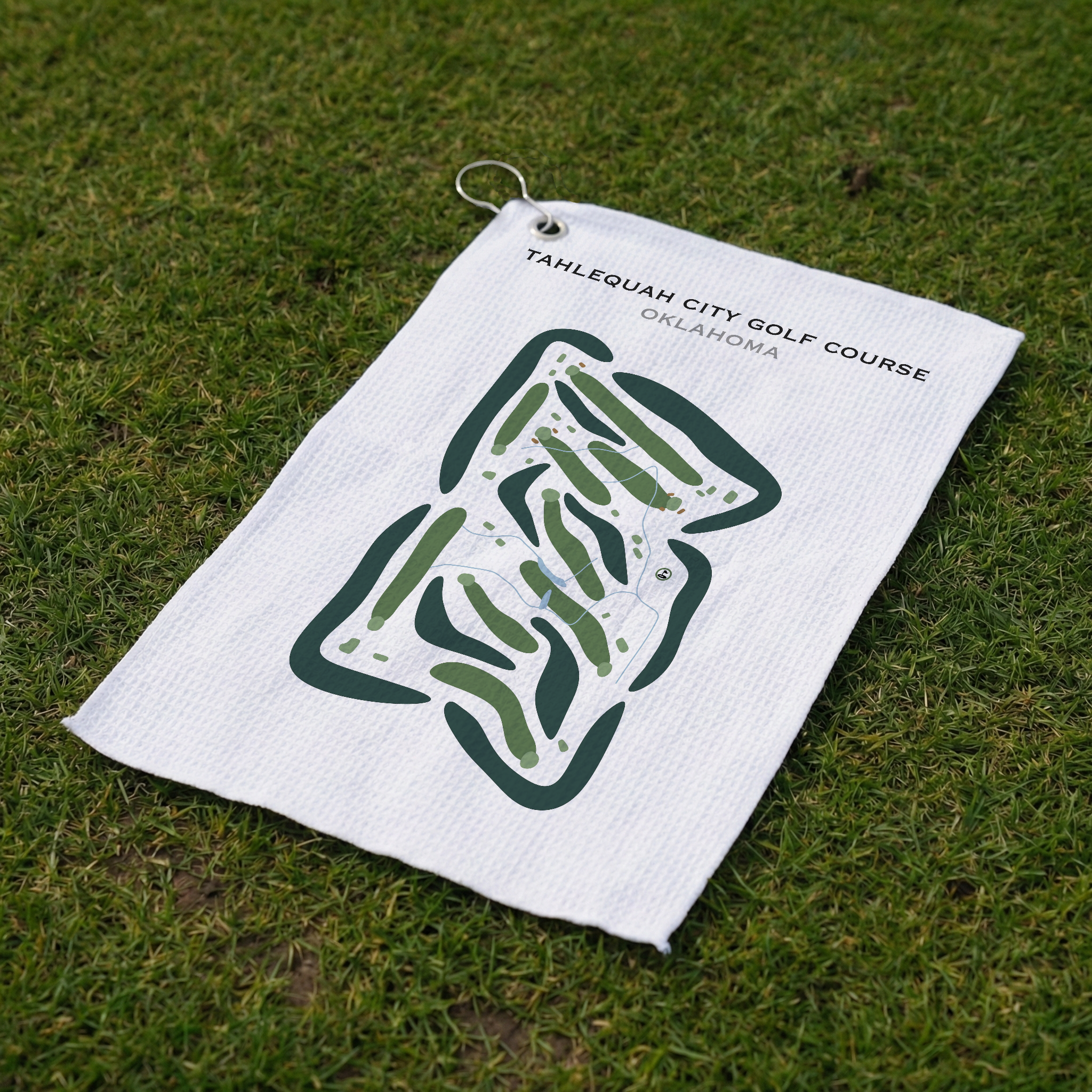 Tahlequah City Golf Course, Oklahoma - Printed Golf Courses