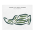Tahoe City Golf Course, California - Printed Golf Courses