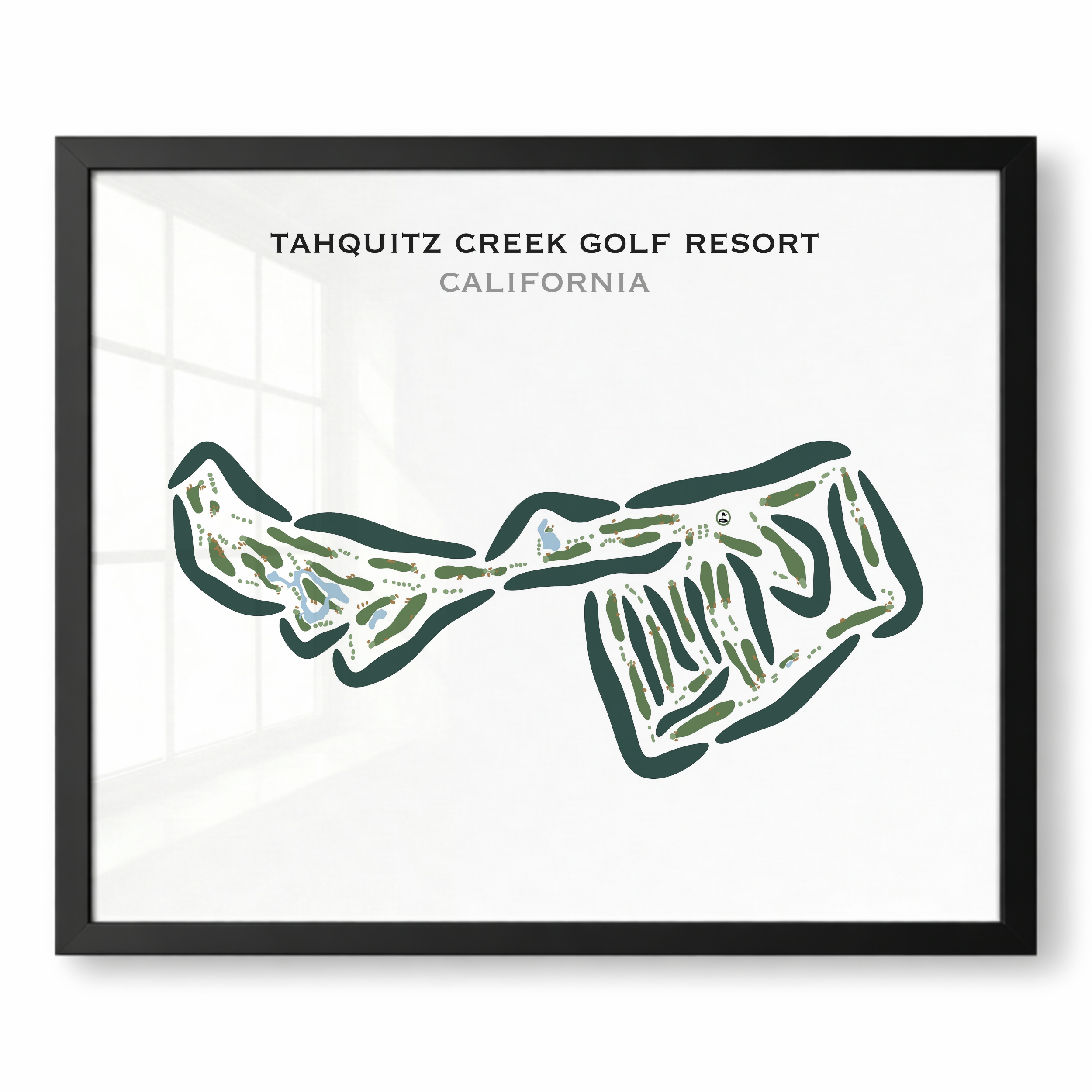 Tahquitz Creek Golf Resort, California - Printed Golf Courses