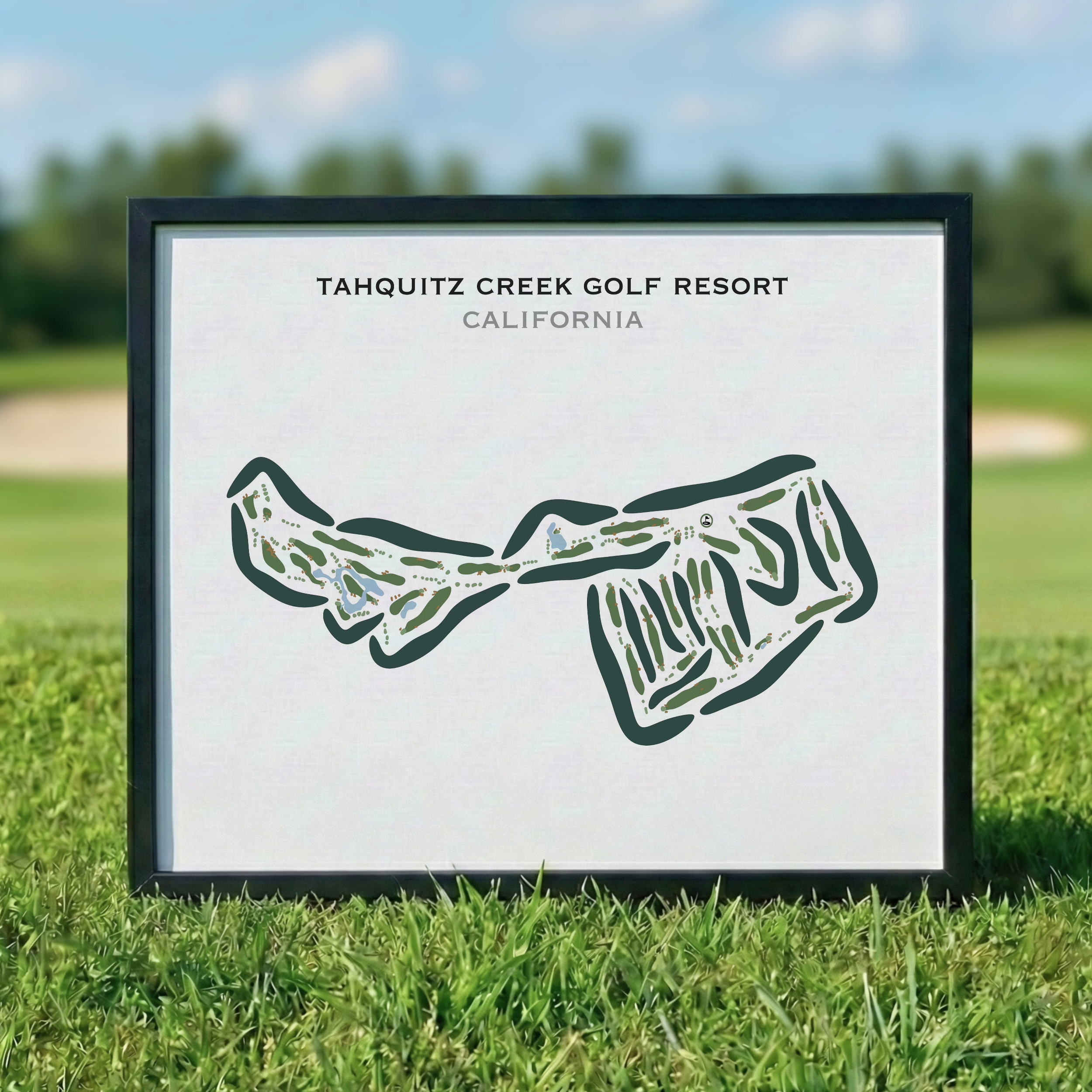 Tahquitz Creek Golf Resort, California - Printed Golf Courses