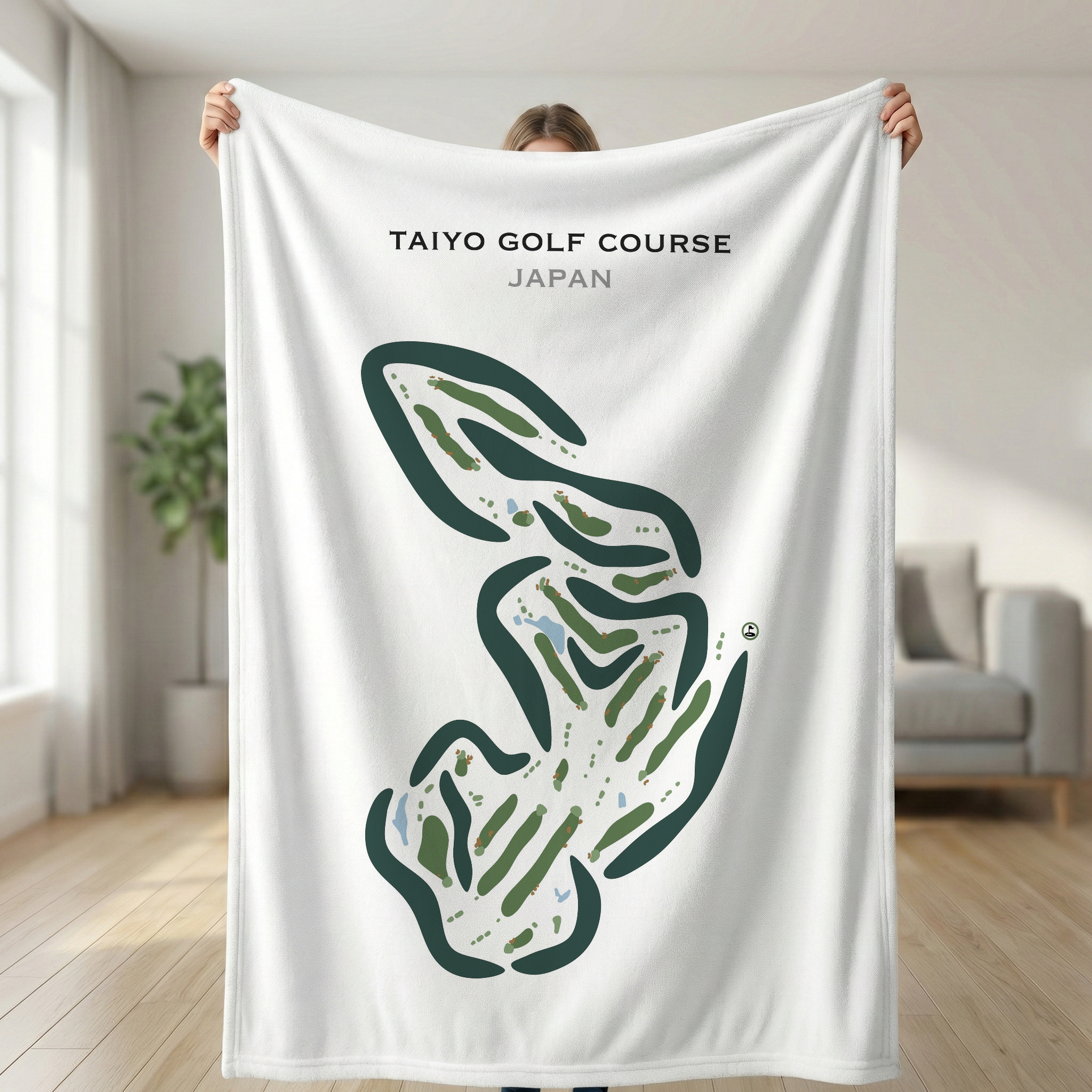 Taiyo Golf Course, Japan - Printed Golf Courses