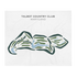 Talbot Country Club, Maryland - Printed Golf Courses