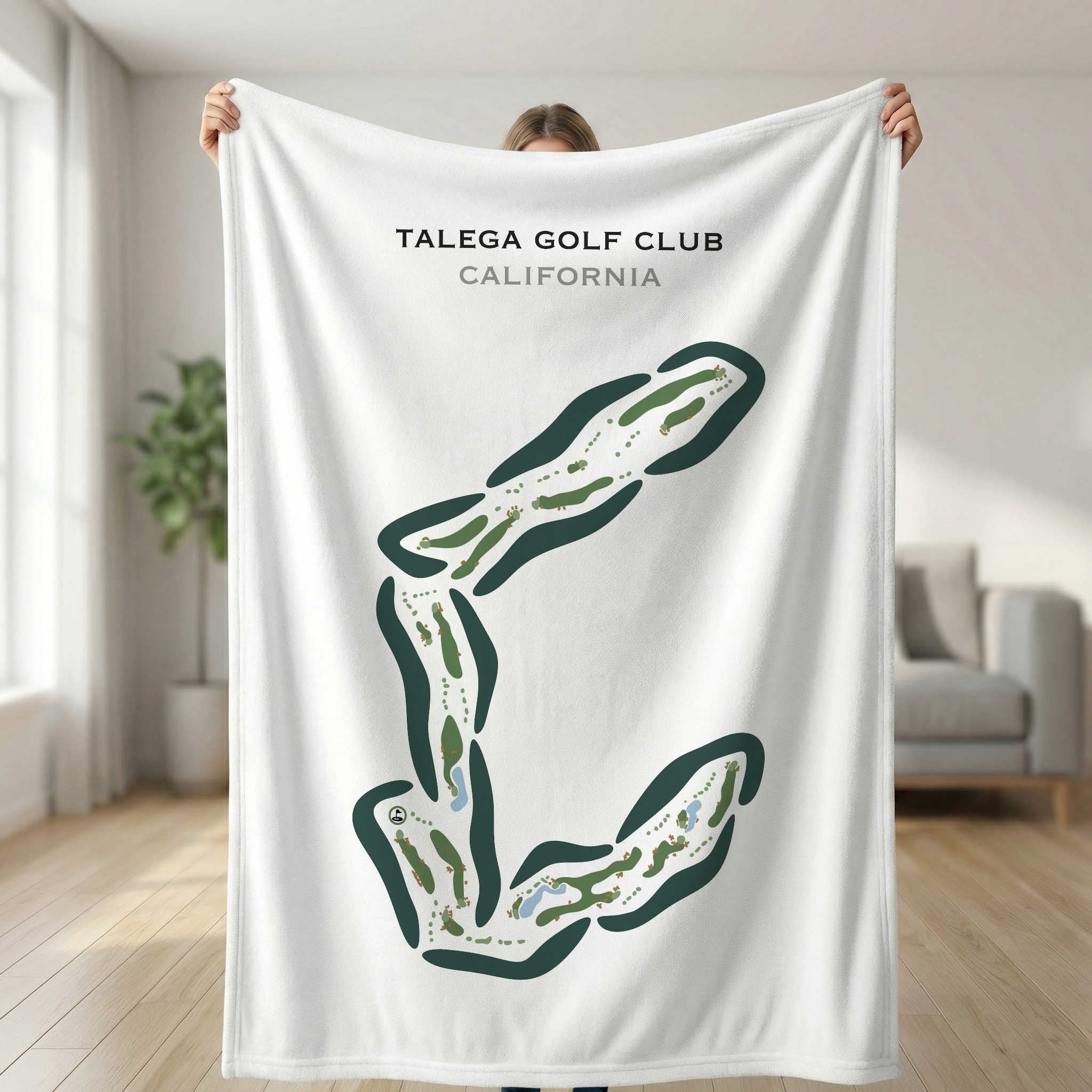 Talega Golf Club, California - Printed Golf Course