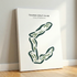 Talega Golf Club, California - Printed Golf Course