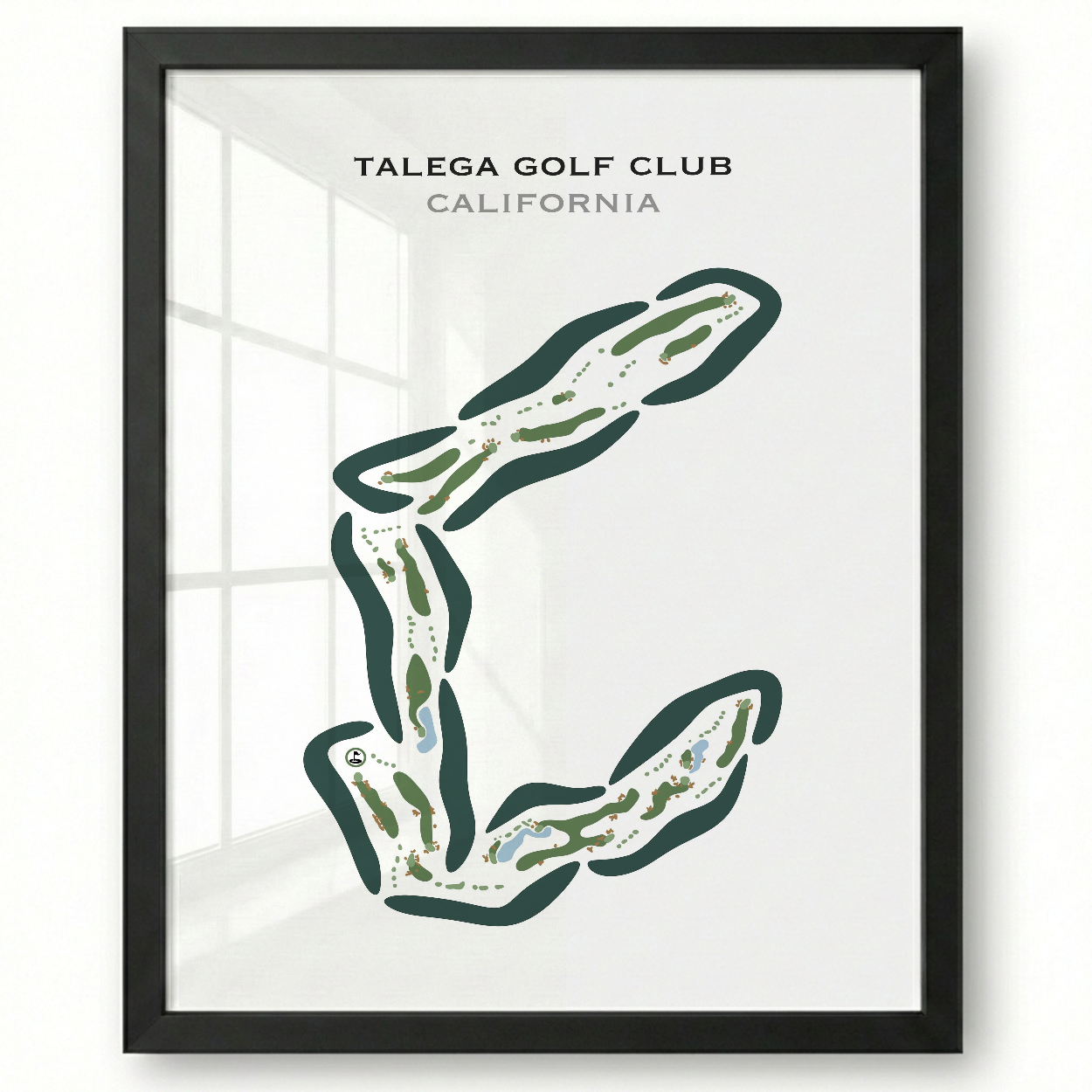 Talega Golf Club, California - Printed Golf Course