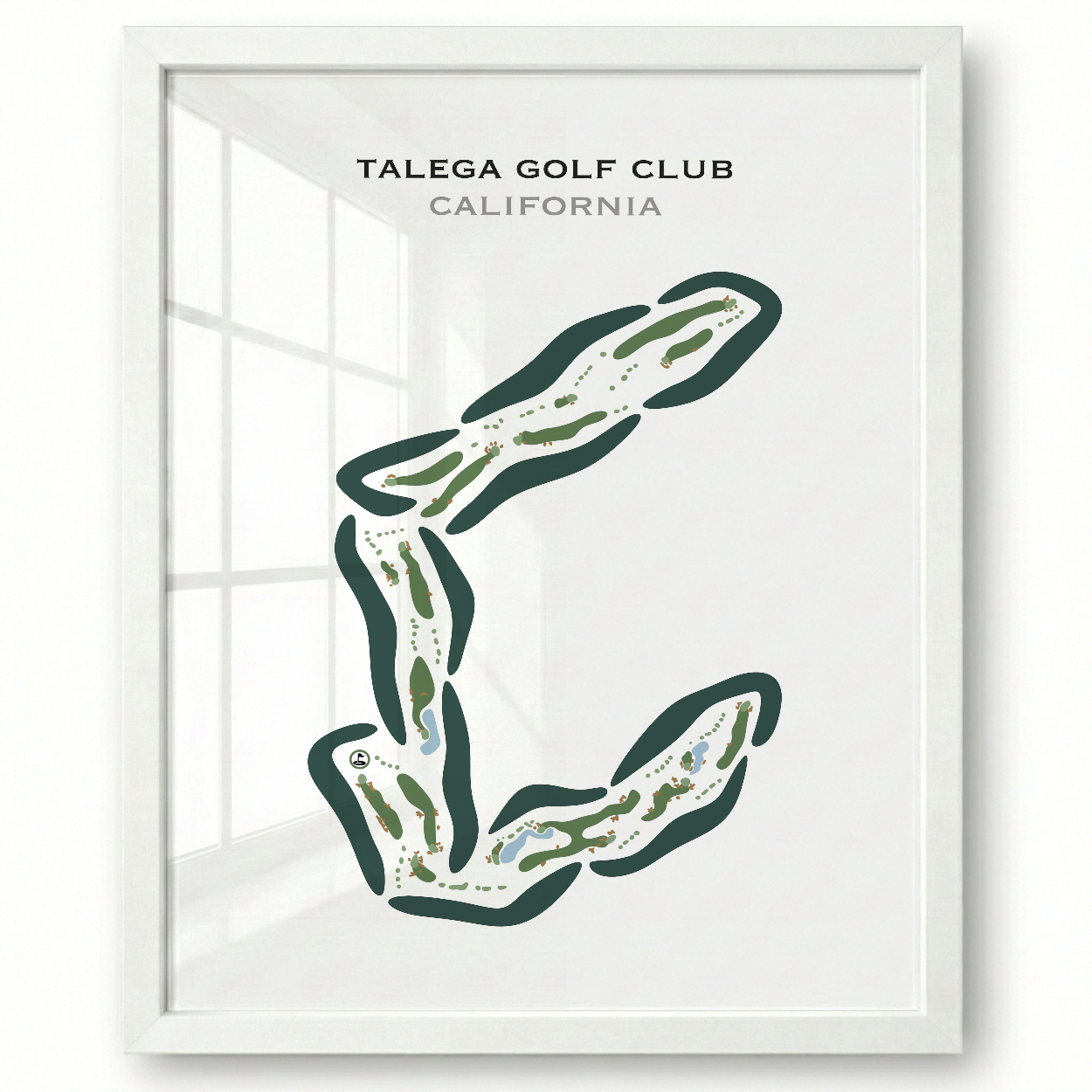 Talega Golf Club, California - Printed Golf Course