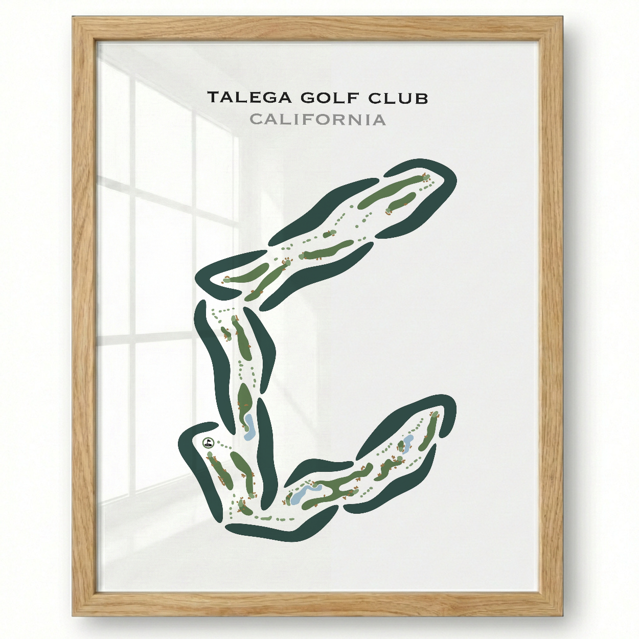 Talega Golf Club, California - Printed Golf Course