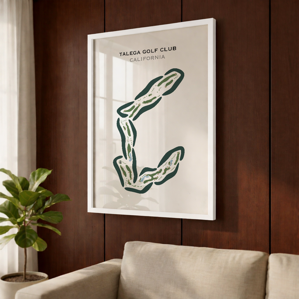 Talega Golf Club, California - Printed Golf Course