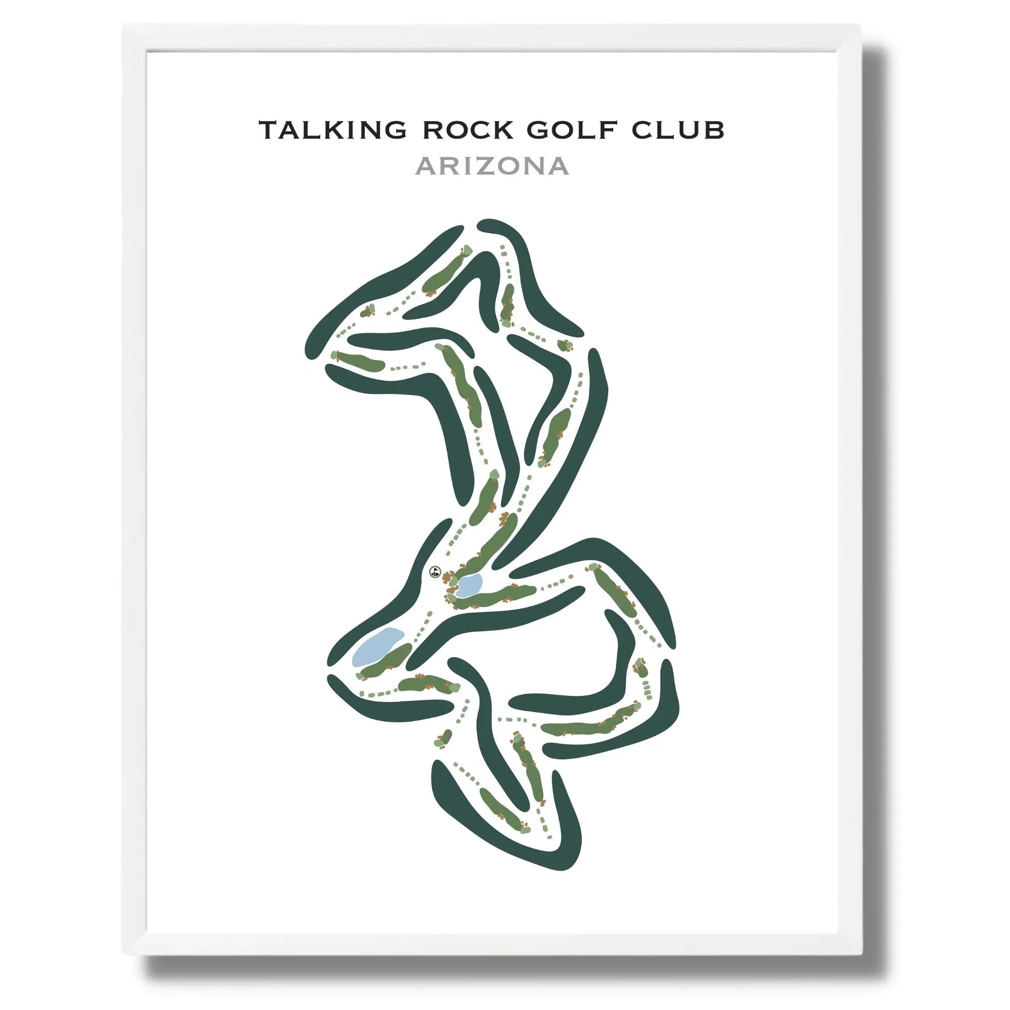 Talking Rock Golf Club, Arizona - Printed Golf Courses