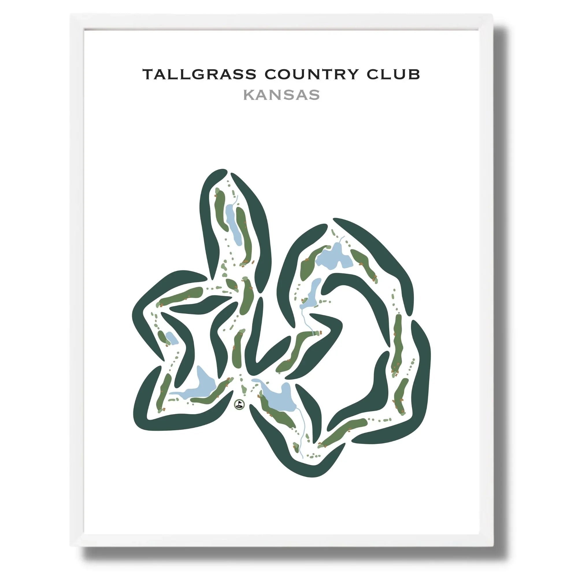 Tallgrass Country Club, Kansas - Printed Golf Courses