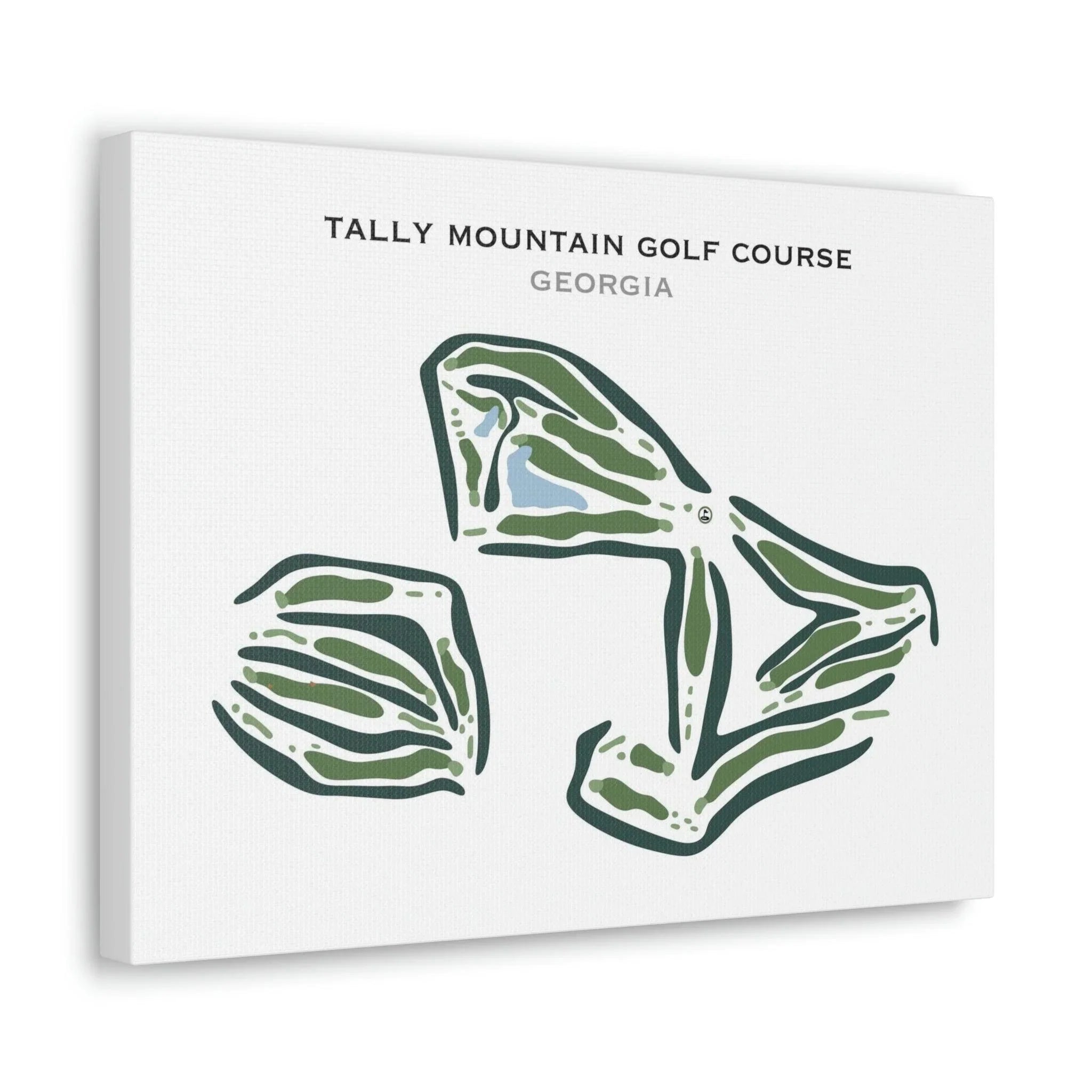 Tally Mountain Golf Course, Georgia - Printed Golf Course