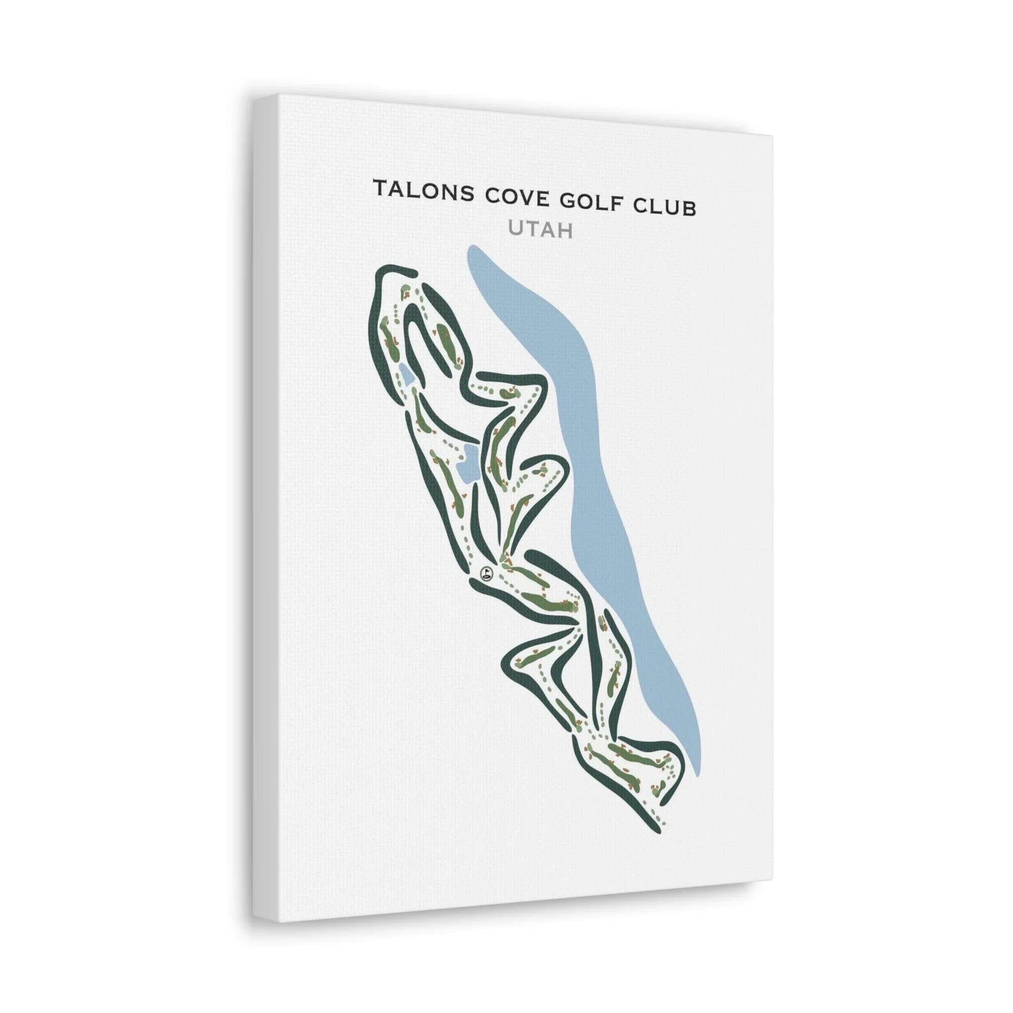 Talons Cove Golf Club, Saratoga Springs Utah - Printed Golf Courses