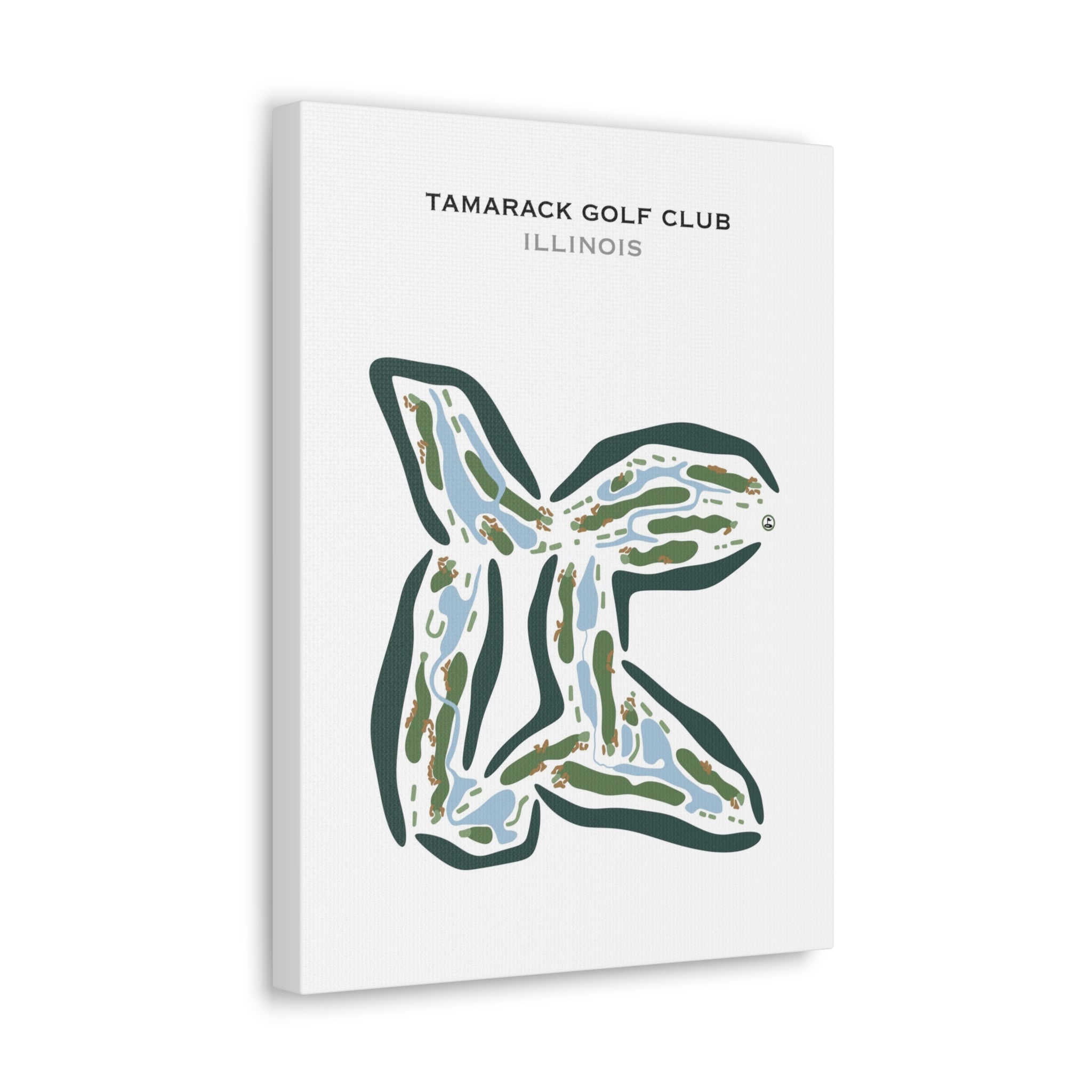 Tamarack Golf Club, Illinois - Printed Golf Courses