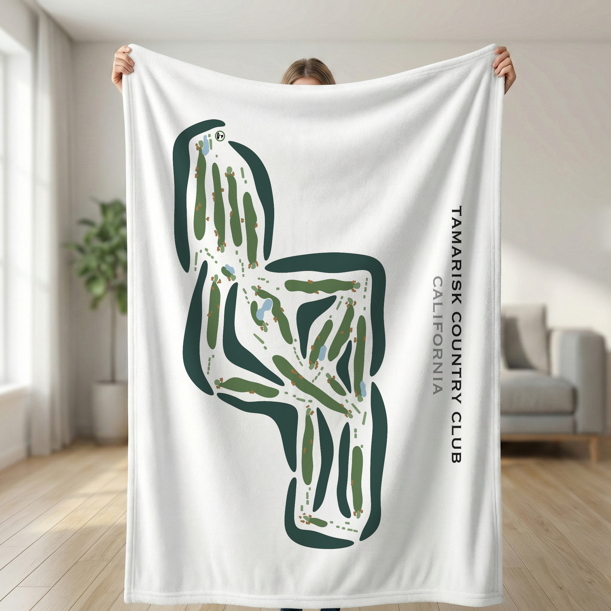 Tamarisk Country Club, California - Printed Golf Courses