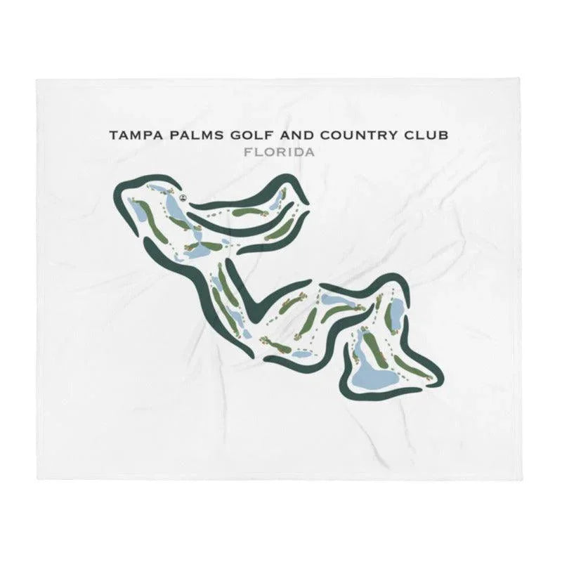 Tampa Palms Golf & Country Club, Florida - Printed Golf Courses