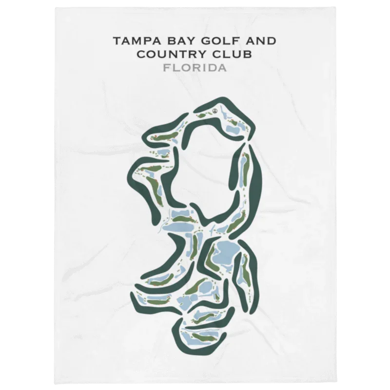 Tampa Bay Golf & Country Club, Florida - Printed Golf Courses
