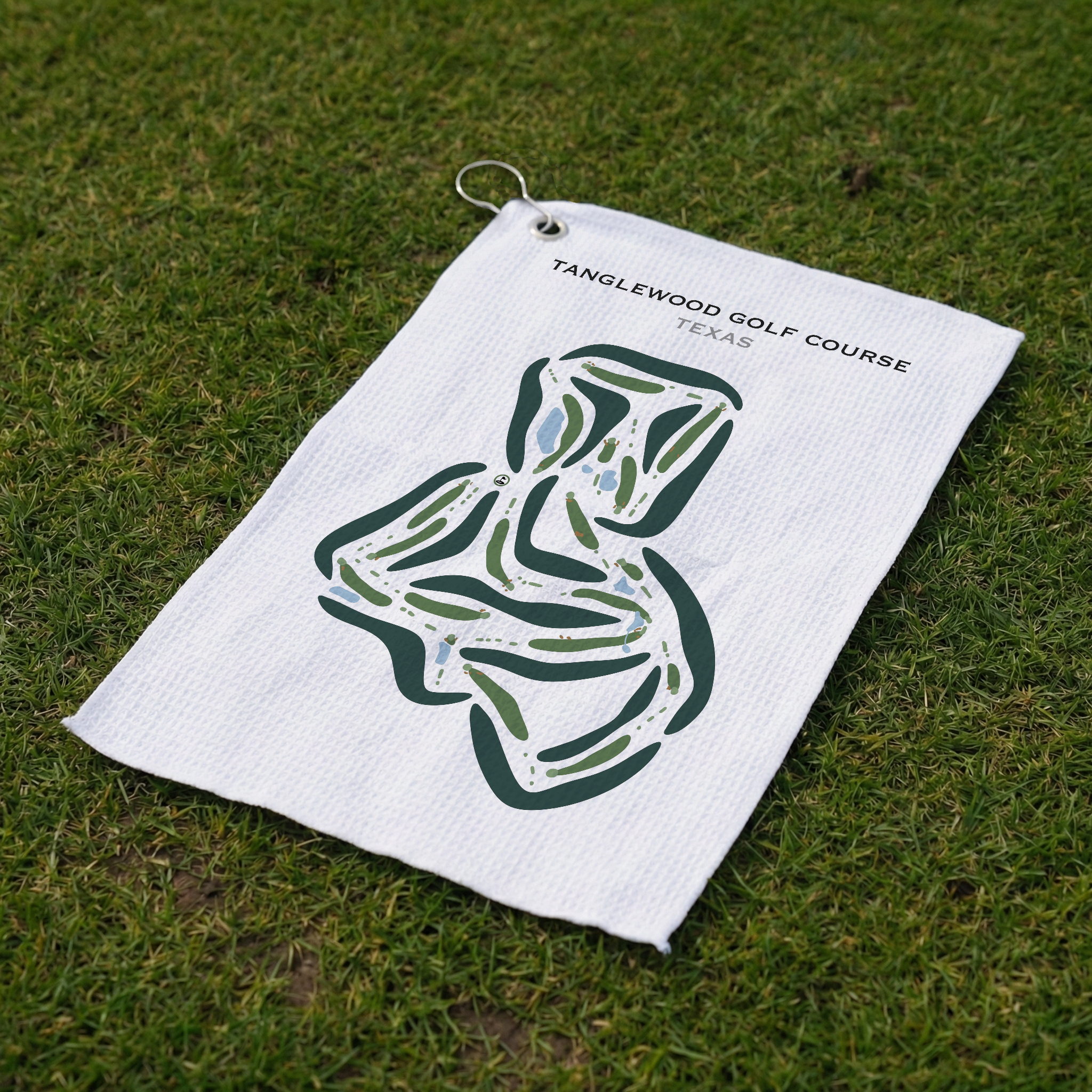 Tanglewood Golf Course, Texas - Printed Golf Courses