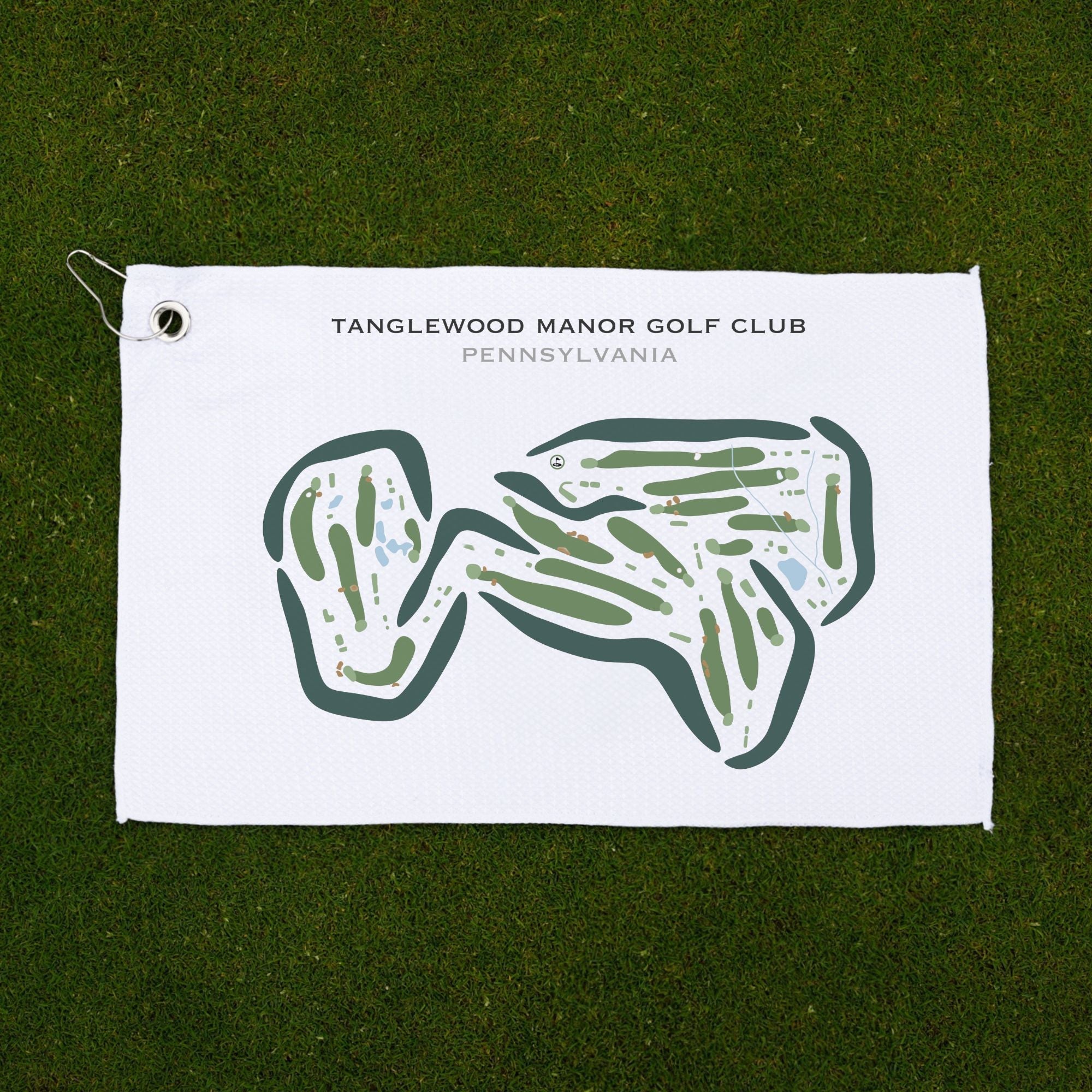 Tanglewood Manor Golf Club, Pennsylvania - Printed Golf Courses