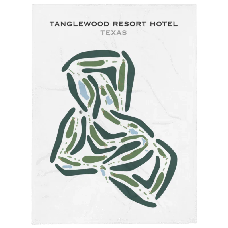 Tanglewood Resort Hotel and Conference Center, Texas - Printed Golf Courses