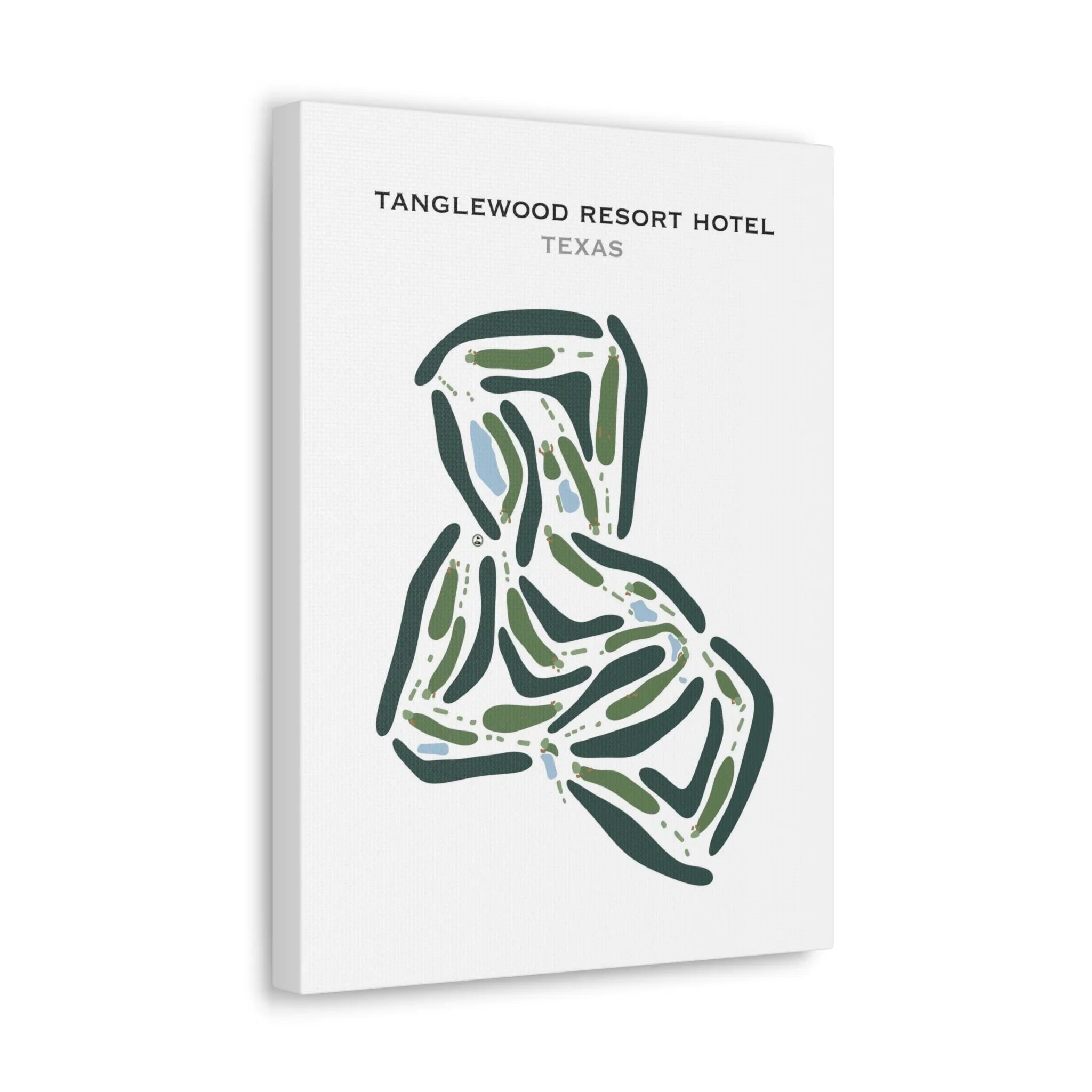 Tanglewood Resort Hotel and Conference Center, Texas - Printed Golf Courses