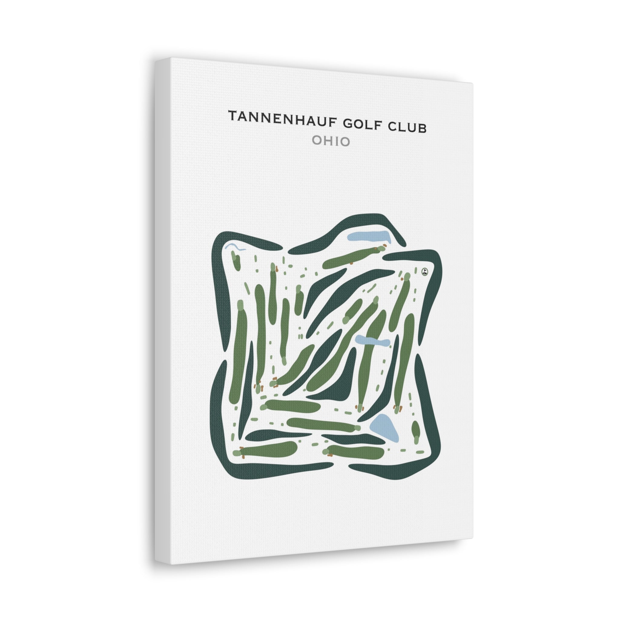 Tannenhauf Golf Club, Ohio - Printed Golf Courses