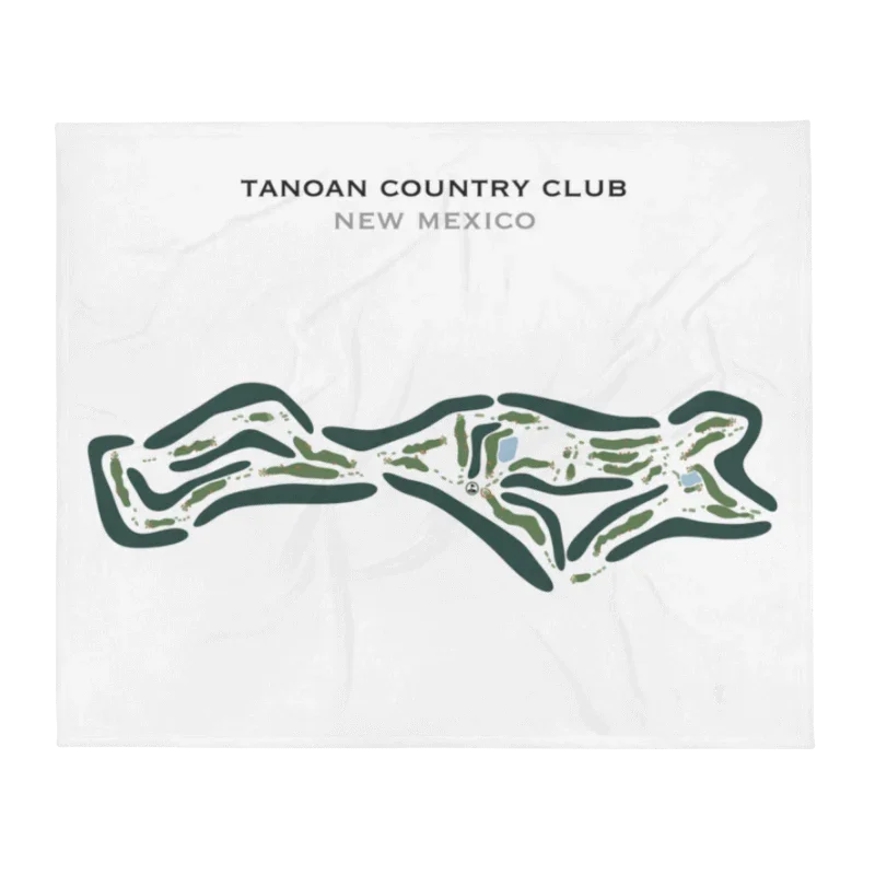 Tanoan Country Club, New Mexico - Printed Golf Courses