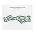 Tanoan Country Club, New Mexico - Printed Golf Courses